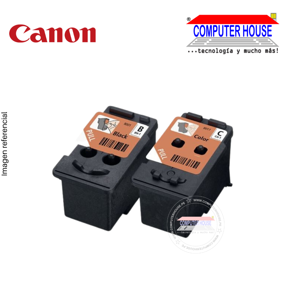 CANON BH-10/CH-10 Black and Color Head Kit, For G2160/G3160/G5010/G6010/G7010.