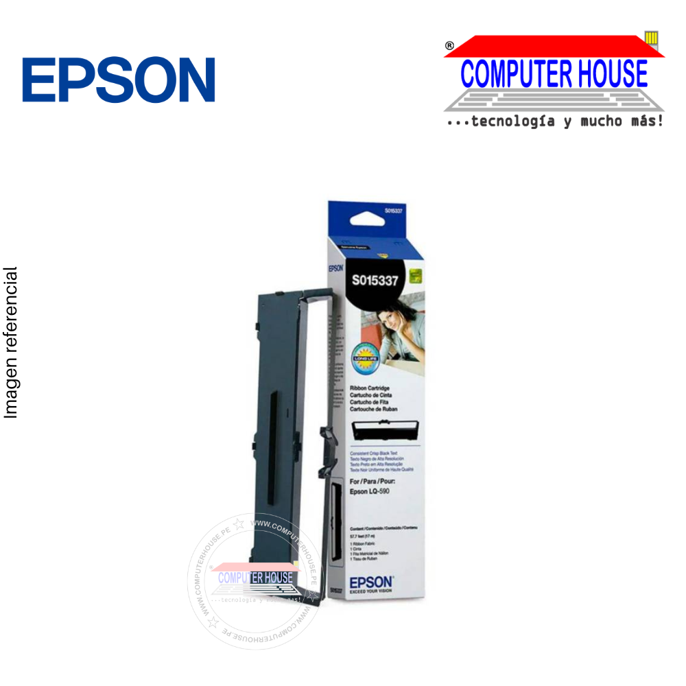 EPSON S015337 LQ-590 Ribbon