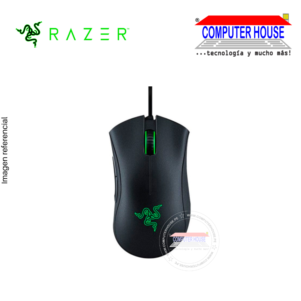 RAZER MOUSE DEATHADDER ESSENTIAL 6400 DPI SWITCH MECHANICAL BLACK (RZ01-03850100-R3U1)