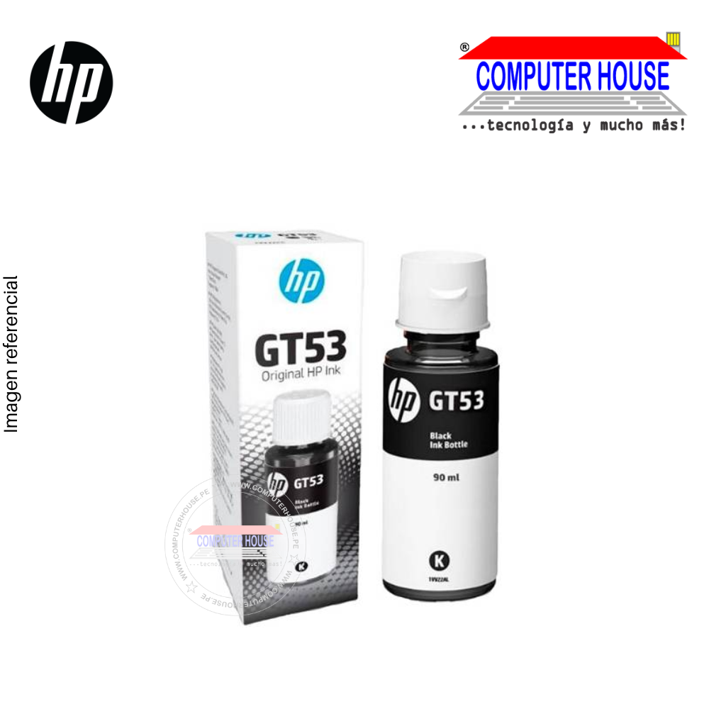 Tinta HP GT53 Negro 90ml
