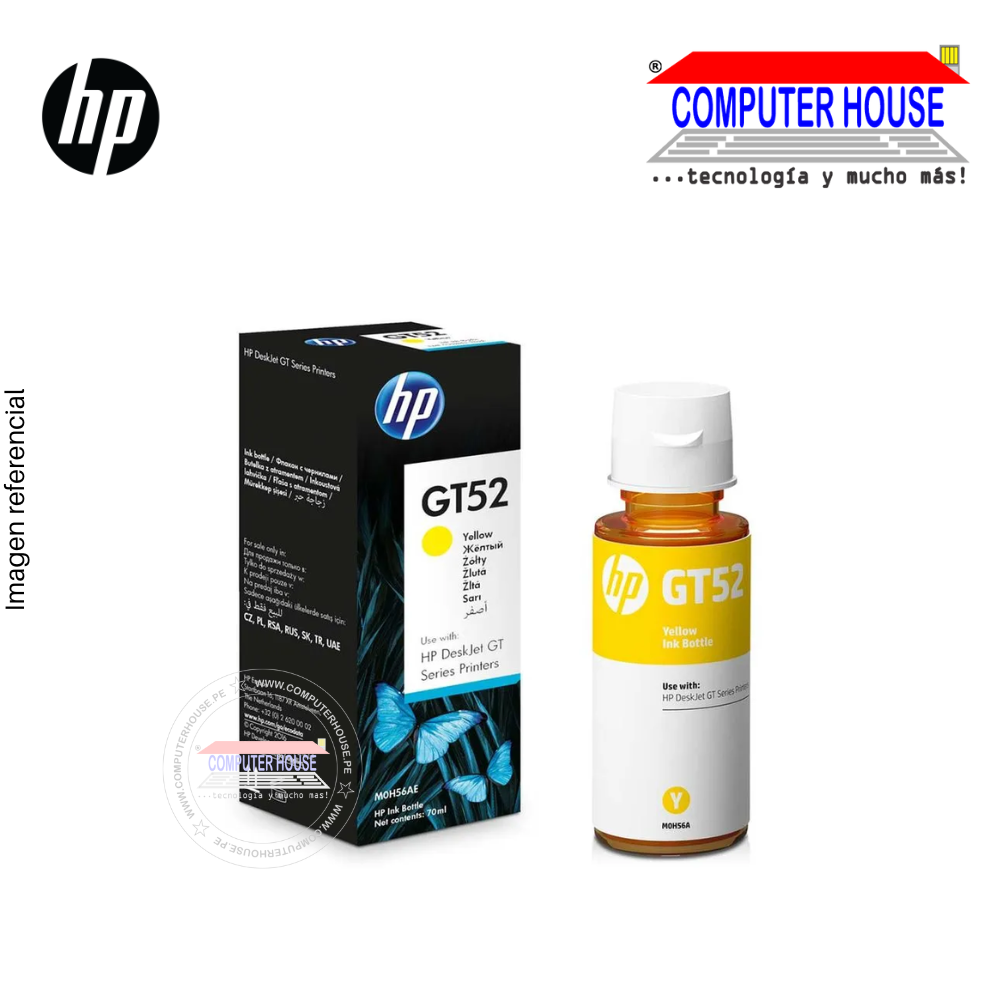 HP GT52 Yellow Ink 70ml