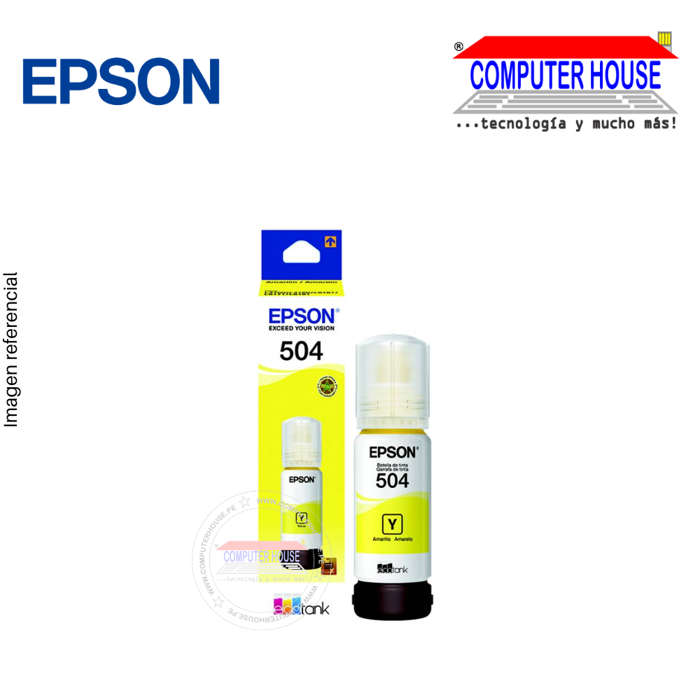 Tinta EPSON 504 Yellow 70ml (T504420)