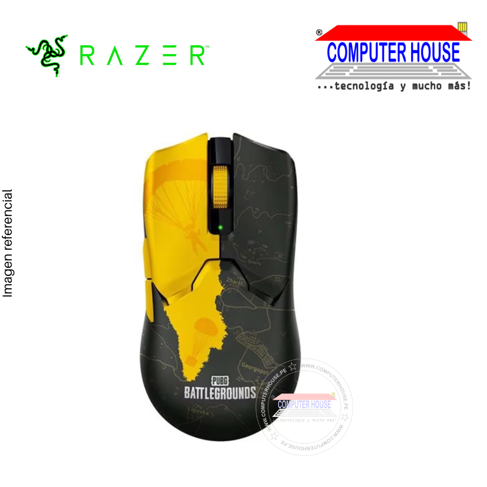 RAZER MOUSE VIPER V2 PRO PUBG: BATTLEGROUNDS ED. WIRELESS BLACK (RZ01-04390600-R3M1)