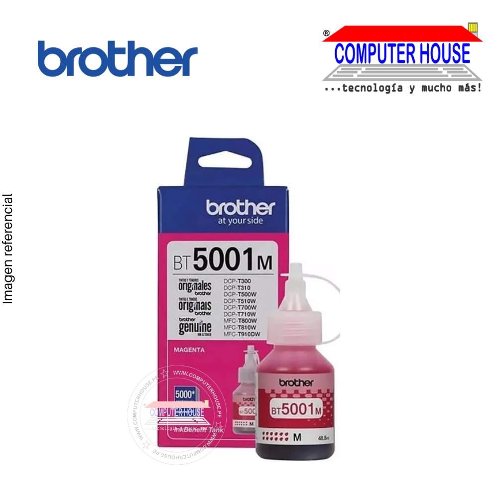 BROTHER BT5001M Magenta Ink 48.8ml