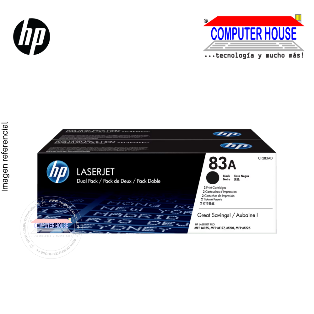 HP 83A Black Toner Cartridge for LaserJet MFP M125, M217, M201, M225. CLEARANCE SALE