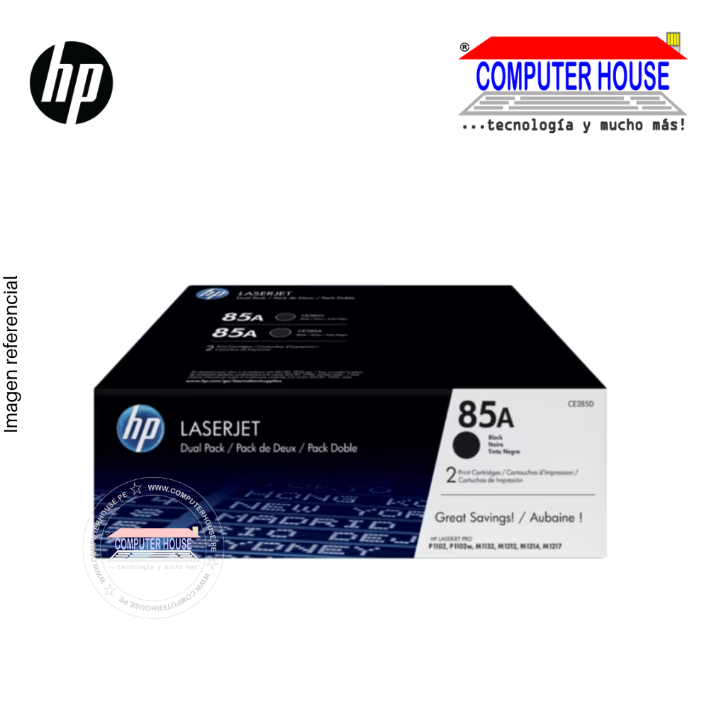 HP 85AD Black Toner Dual Pack. CLEARANCE
