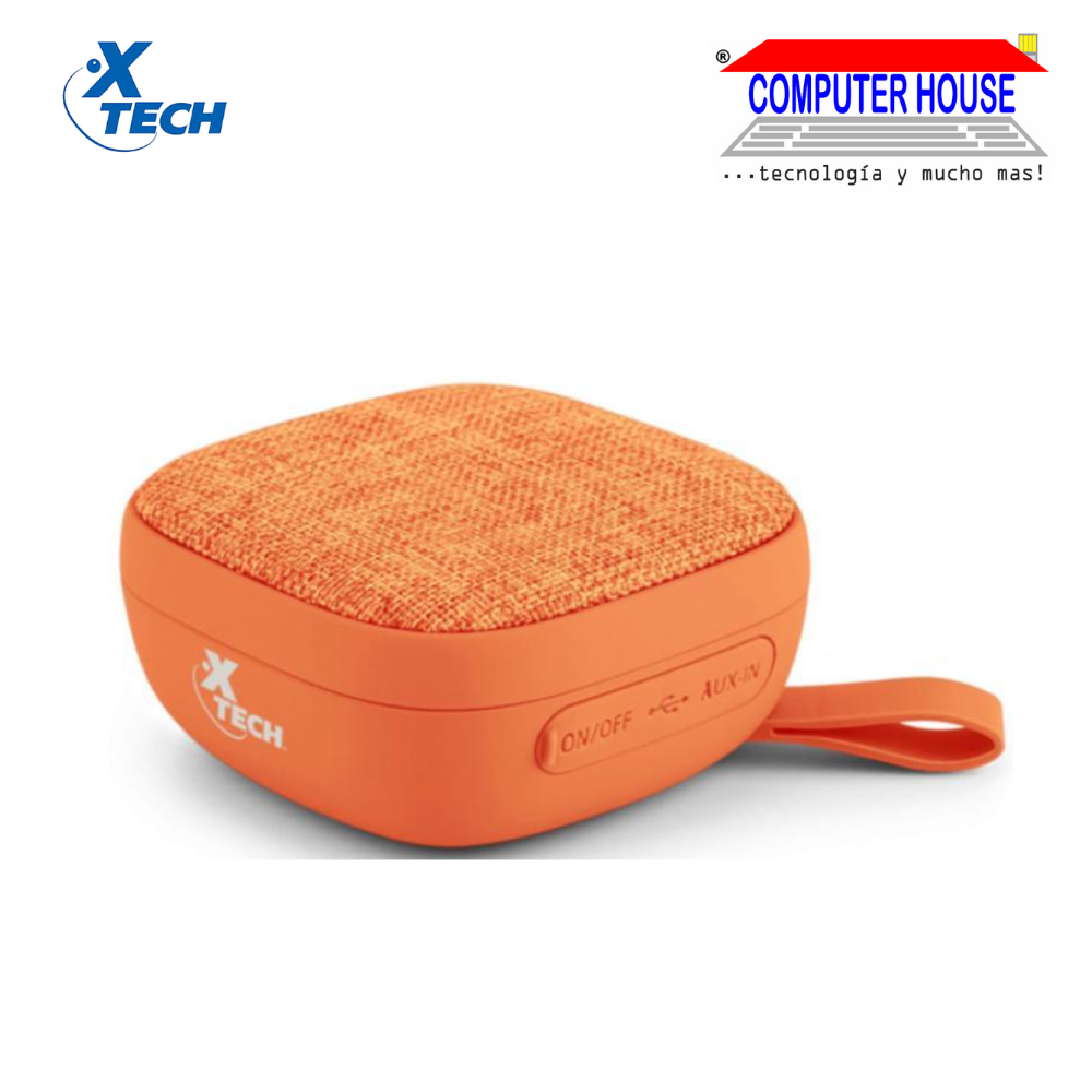 Parlante Bluetooth XTECH XTS-600OR, Naranja