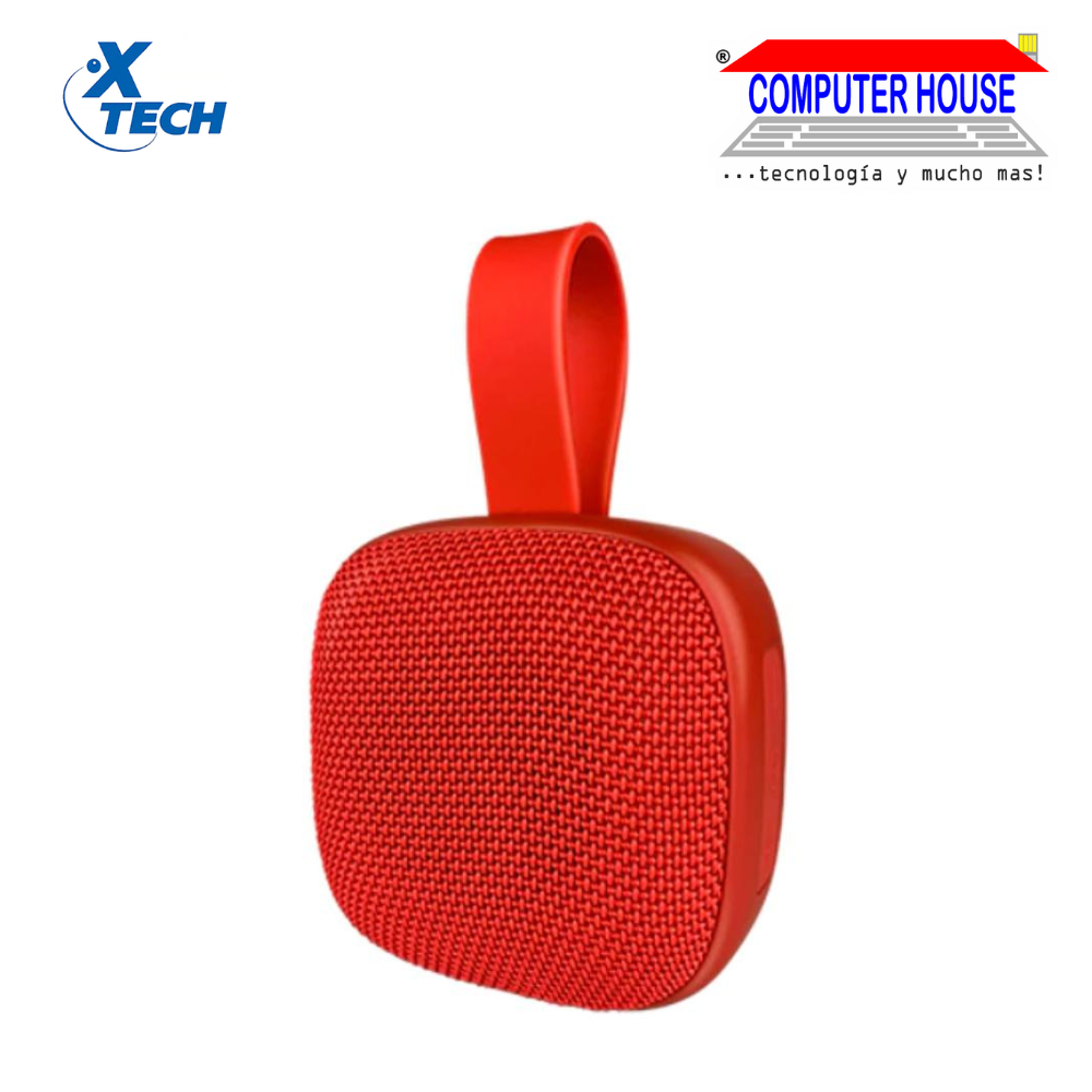 XTECH Hendrix XTS-614 Red Bluetooth Speaker