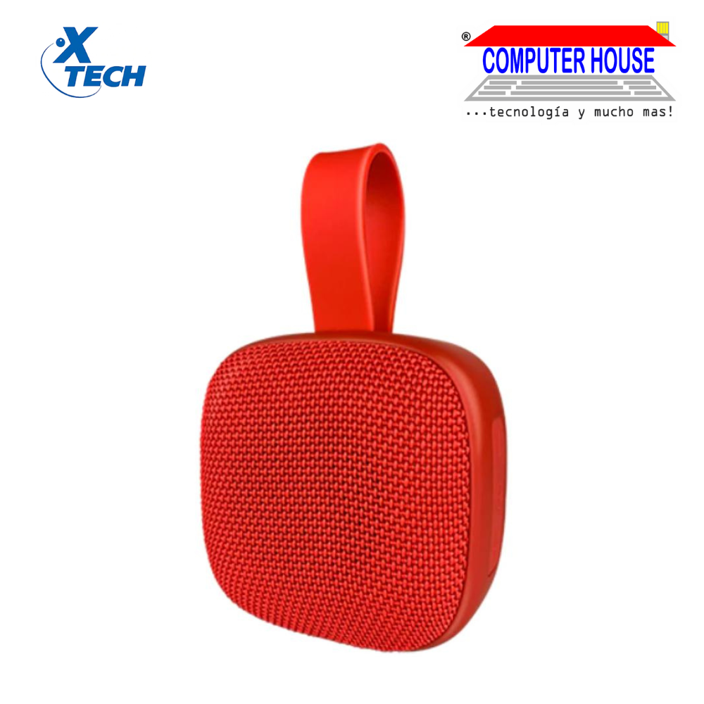 Parlante Bluetooth XTECH Hendrix XTS-614 Red