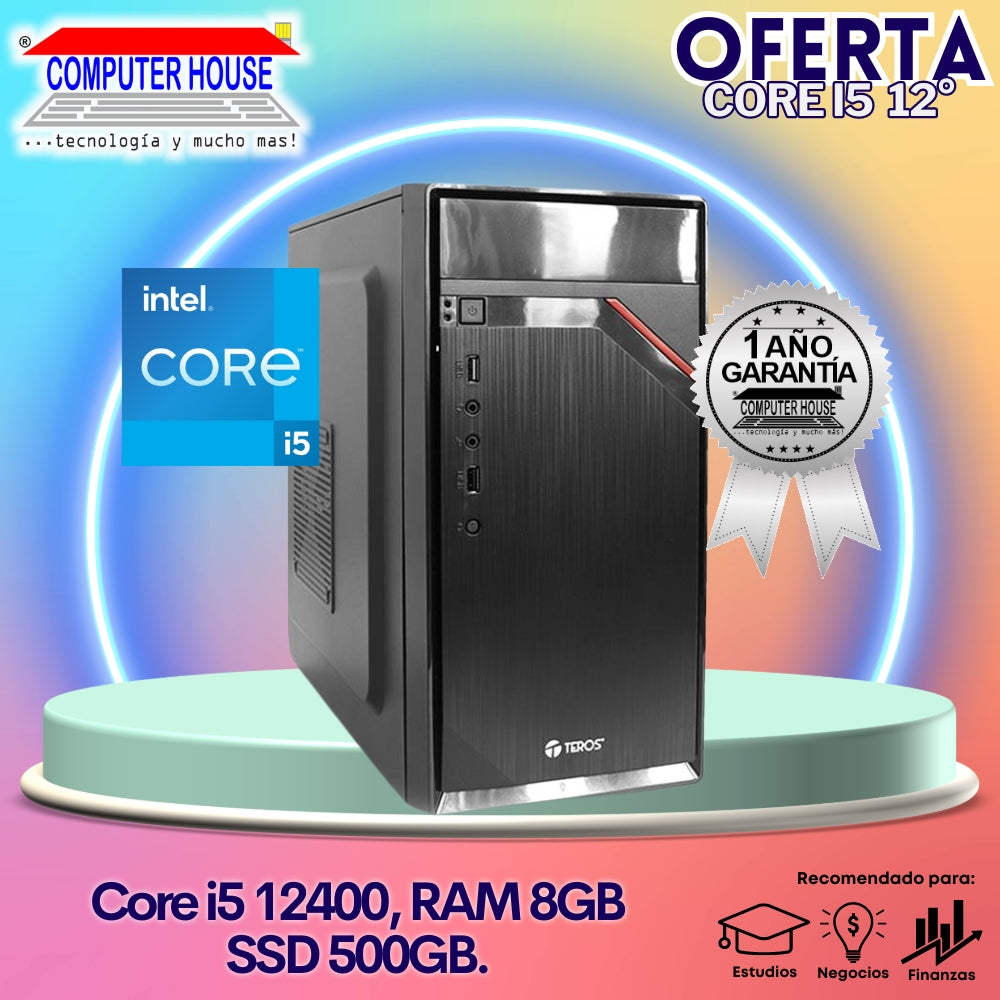 OFERTA SOLO CPU: Core i5-12400 