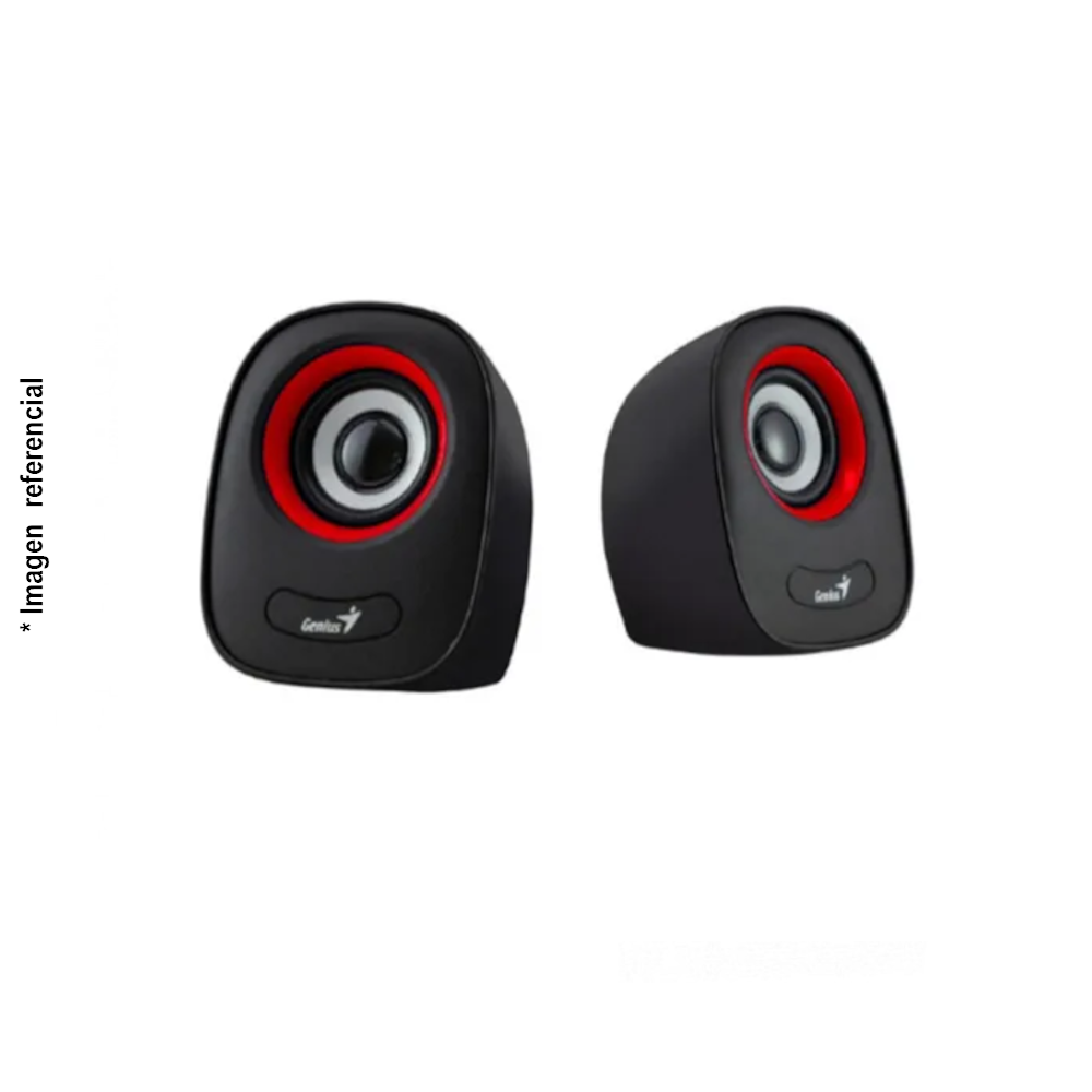 Speakers 2.0 GENIUS Q160, 6W. USB, Iron Gray (31730027400) 