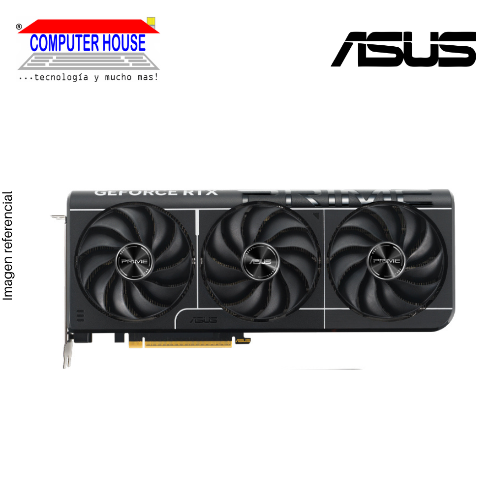 Tarjeta de Video ASUS RTX5070Ti 16GB, GDDR7, PRIME OC Edition, Nvidia GeForce, 3xDP/1xHDMI, 256-Bits.