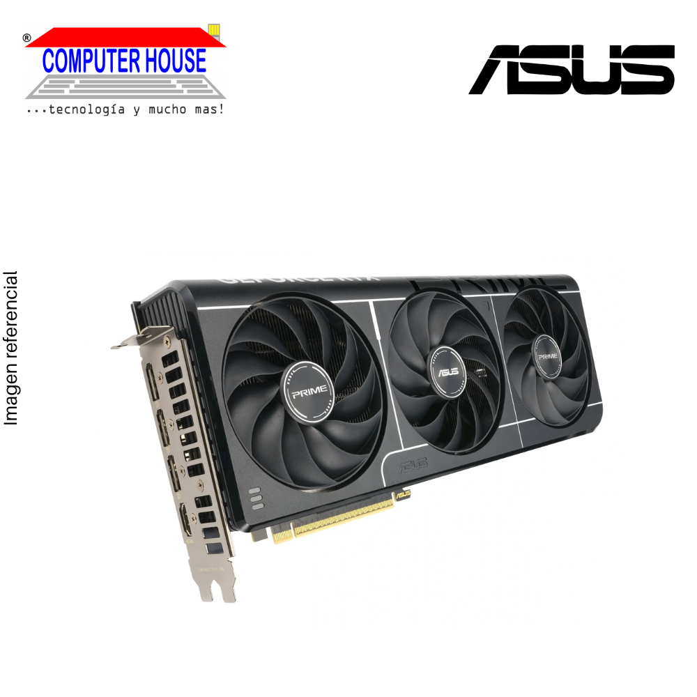 Tarjeta de Video ASUS RTX5070 12GB, GDDR7, PRIME, NVIDIA GeForce, 3xDisplayPort, 1xHDMI, PCI-e 5.0.