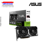 ASUS RTX5060 8GB Video Card, GDDR7, DUAL, NVIDIA GeForce, 3xDisplayPort, 1xHDMI, PCI-e 5.0. 