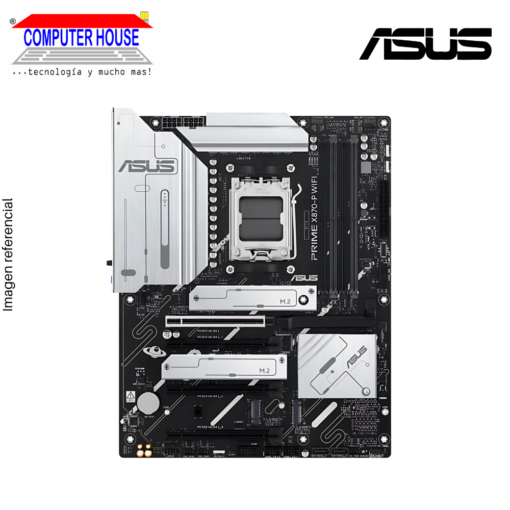 Motherboard ASUS PRIME X870-P WIFI, DDR5, ATX, Socket LGA1851, Supports 14th, 13th and 12th Generation Intel Processors. 