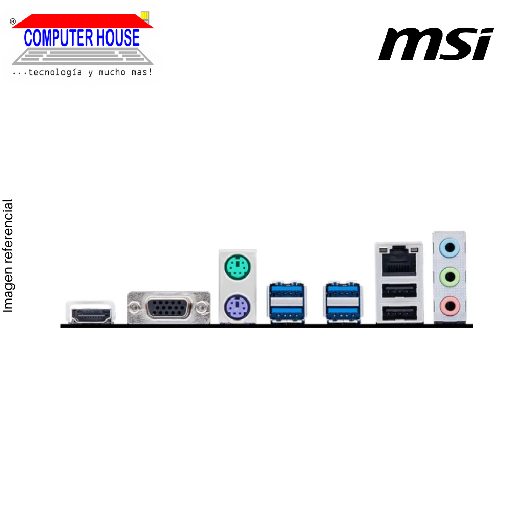 MSI PRO B650M-B Motherboard, AMD B650 Chipset, AMD AM5 Socket, mATX.