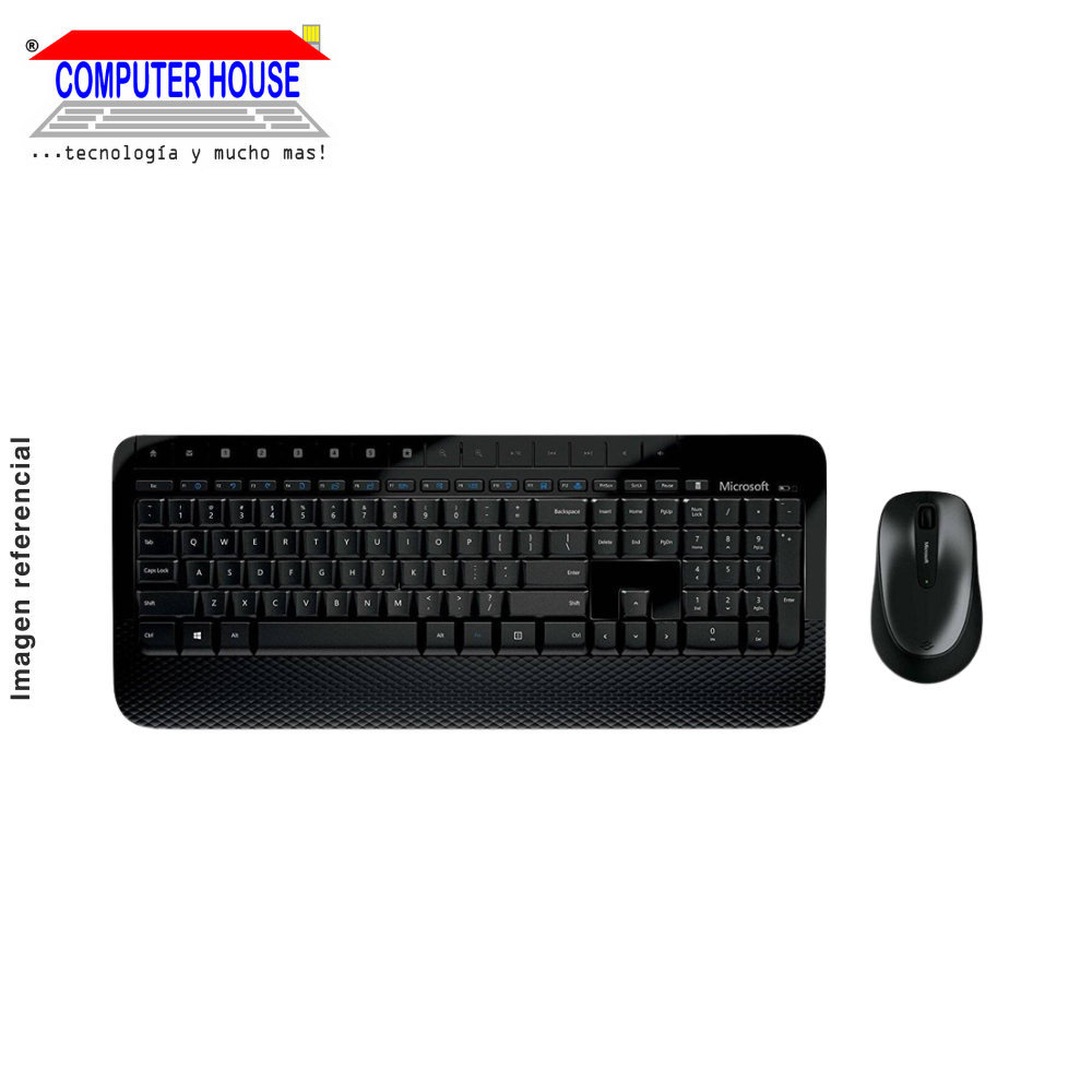 MICROSOFT Wireless 2000 M7J-00004 Wireless Keyboard + Mouse Kit. 