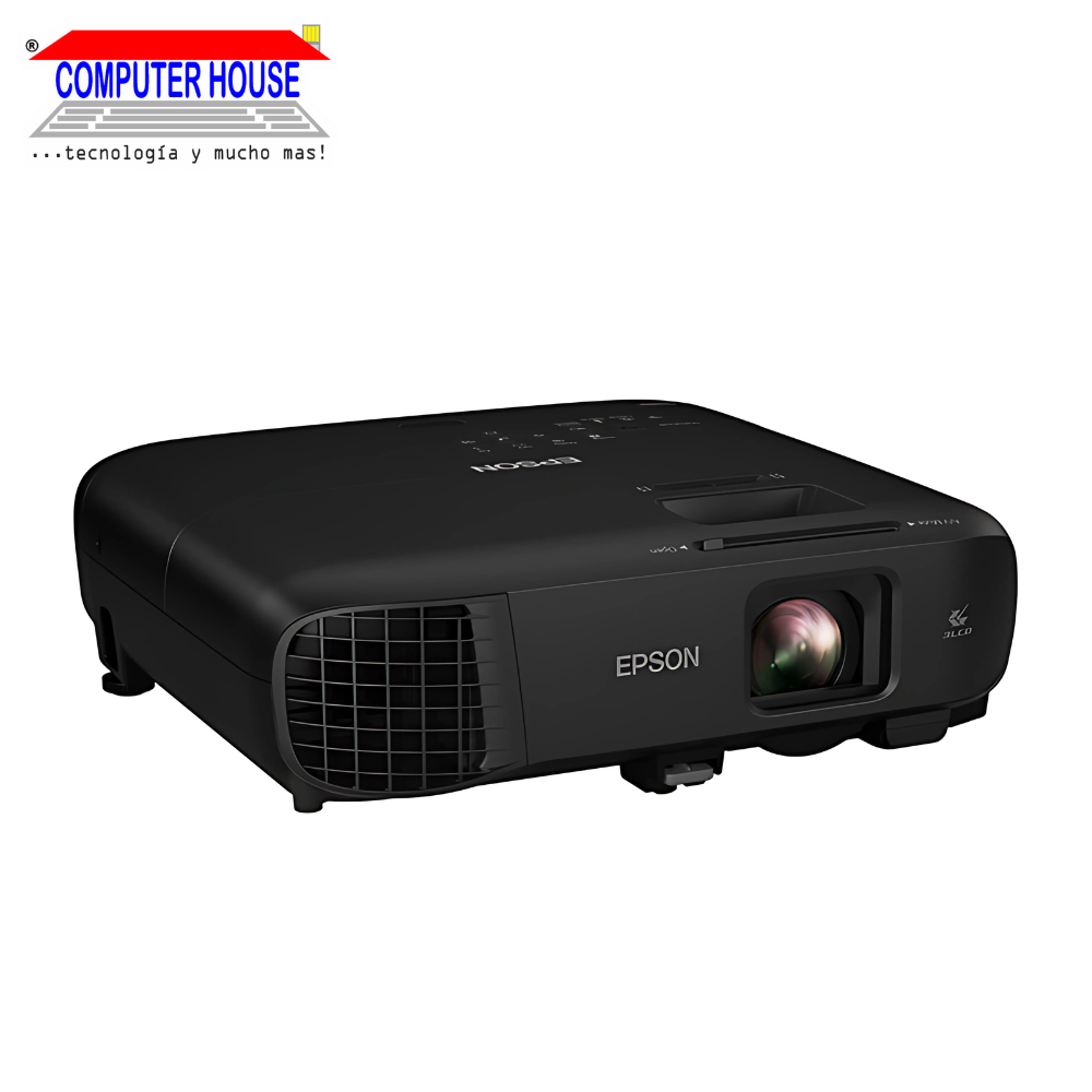 Proyector EPSON PowerLite FH52+ Inalambrico Portatil, 4000 Lúmenes, HDMI/VGA/Wi-Fi, Parlante Monoaural: 16W x 1.