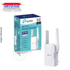 Access Point/Repetidor TP-LINK RE505X, AX1500, WiFi 6, Doble Banda 2.4GHz (hasta 300Mbps) y 5GHz (hasta 1200Mbps), Gigabit, OneMesh y Modo AP.