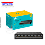 Switch TP-LINK LS1008G, 10/100/1000 Mbps Gigabit, 8 Puertos RJ45.