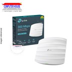 Access Point/Repetidor TP-LINK EAP110, N300, Wireless N, Banda 2.4GHz (hasta 300Mbps), soporte de PoE pasivo, Montaje de Techo o Pared.