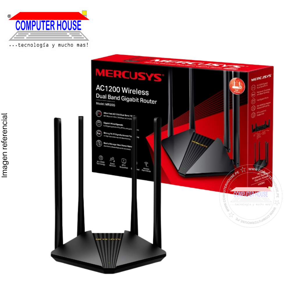 TP-LINK Archer AX23 Router, AX1800, Wi-Fi 6, Dual Band 2.4GHz (up to 574Mbps) and 5GHz (up to 1201Mbps). 