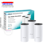 TP-LINK Deco M4 Access Point/Repeaters (3-Pack), AC1200, Dual Band 2.4GHz (up to 300Mbps) and 5GHz (up to 867Mbps), Mesh System.