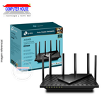 Router TP-LINK Archer AX72, AX5400, Wi-Fi 6, Gigabit, Doble Banda 2.4GHz (hasta 574Mbps) y 5GHz (hasta 4804Mbps), MU-MIMO y OFDMA.