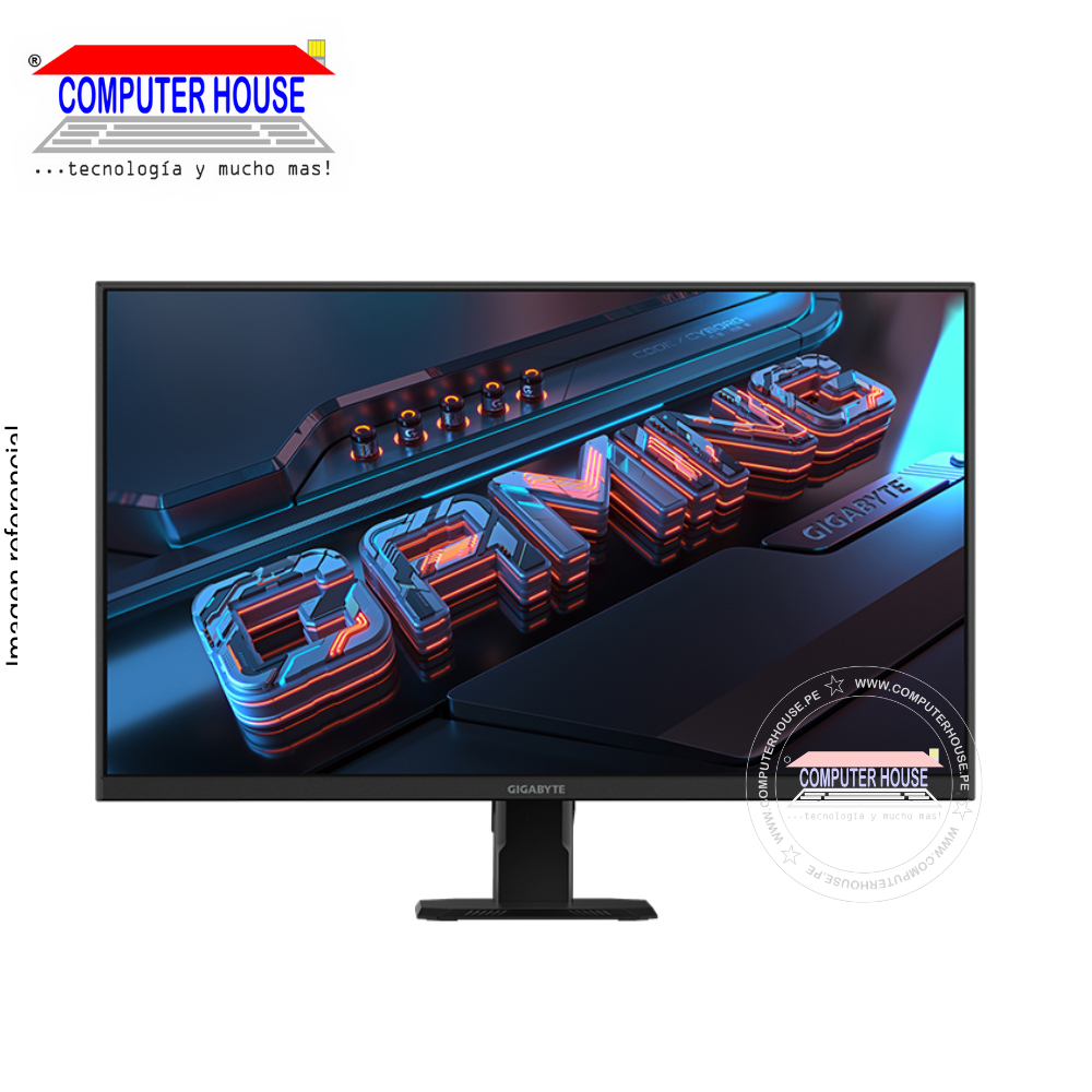 Monitor 27" GIGABYTE GS27FA, 180Hz, 1MS, Plano, FHD, FreeSync, HDMIx2/DPx1/Audio-Out.