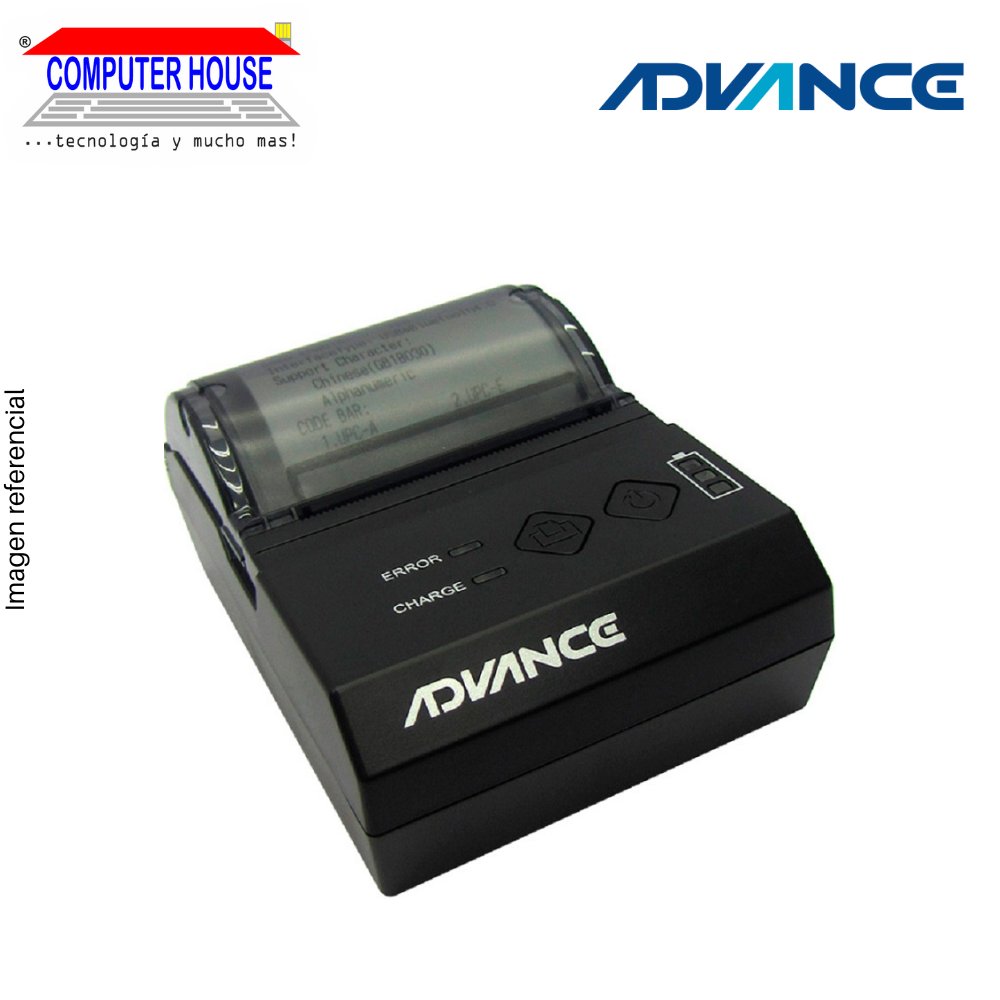 Advance ADV-7011N Thermal Ticket Printer, USB/Bluetooth Thermal Printer. 