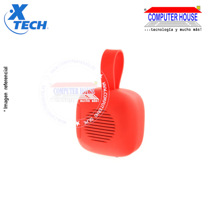 XTECH Hendrix XTS-614 Red Bluetooth Speaker