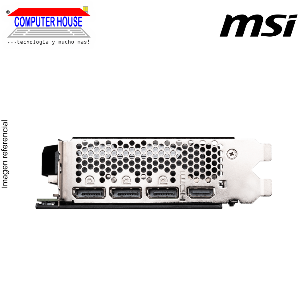 Tarjeta de Video MSI RTX4070 Super 12GB, GDDR6X, V3X GD6X, Nvidia GeForce, 3xDP/1xHDMI, 192-Bits.