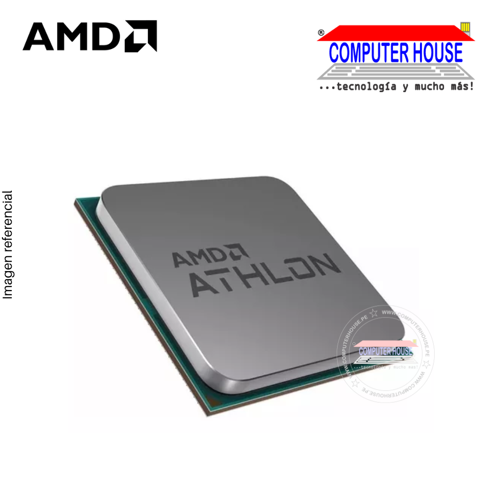 AMD Athlon™ 3000G processor (3.50 GHz, 4 MB cache, 2 cores)