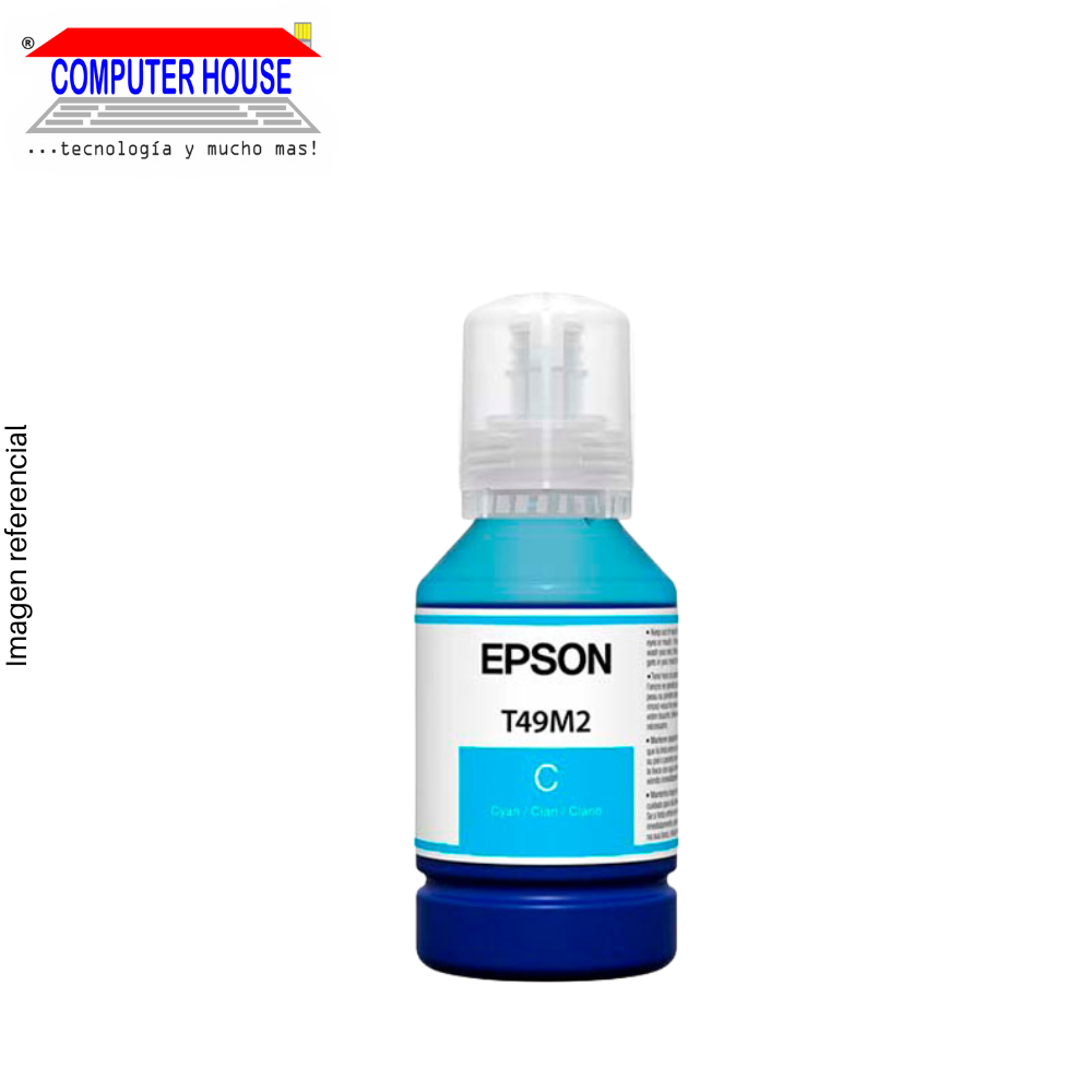 Tinta EPSON T49M Cyan 140ml, UltraChrome. (F170 / F570 / F571)