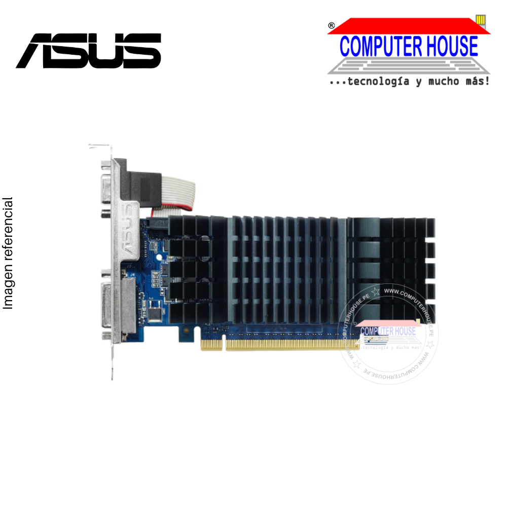 Tarjeta de video ASUS GT730 2GB, DDR3 BRK EVO, PCI-Express 2.0, GeForce.