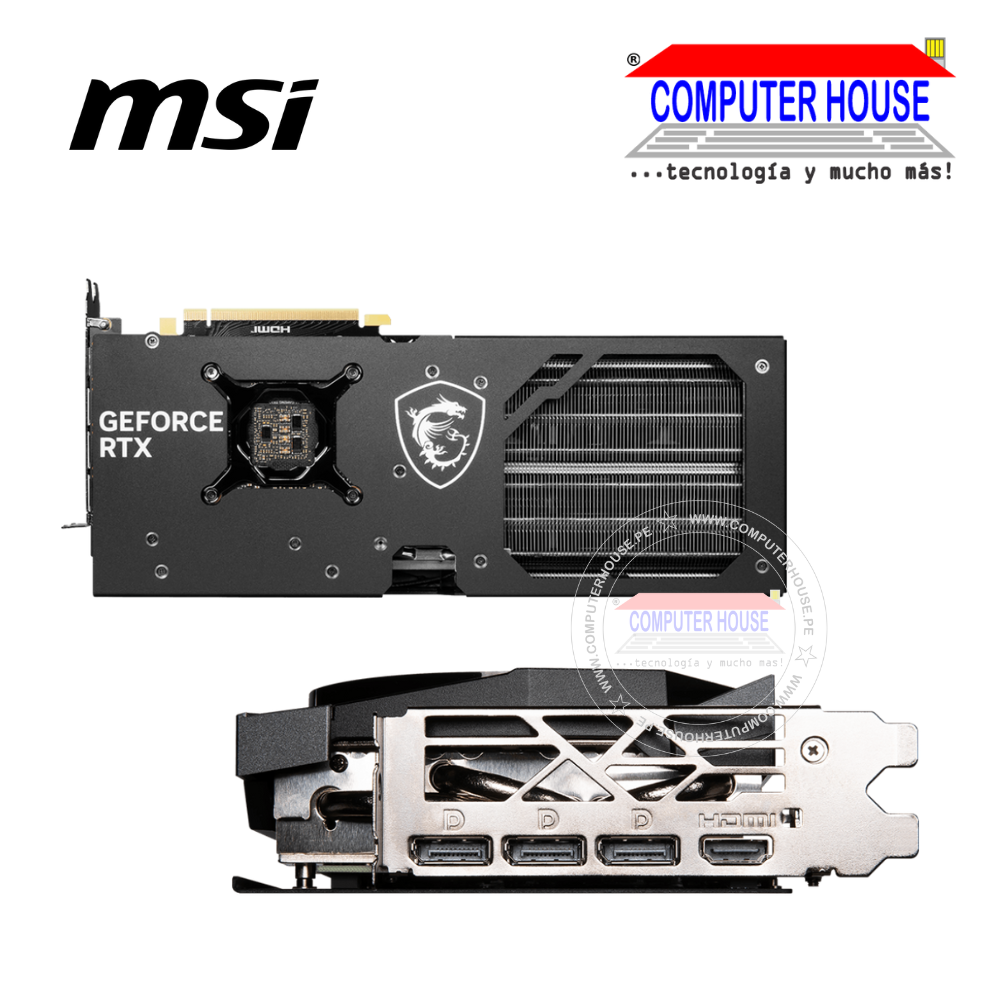 Tarjeta de video MSI RTX4070Ti 12GB, GDDR6X, GAMING X TRIO, PCI-E 4.0, GeForce