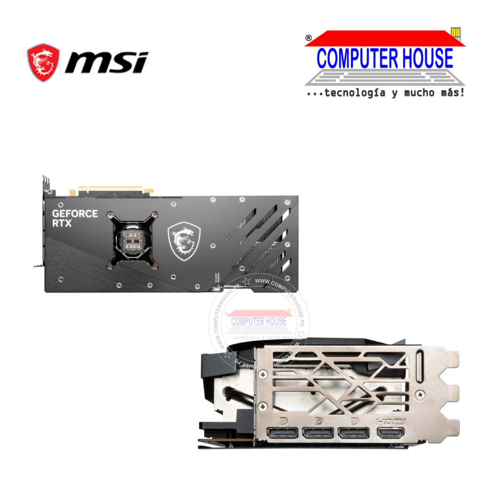 Tarjeta de video MSI RTX4080 16GB, GDDR6X, GAMING X TRIO, PCI-E 4.0, GeForce.