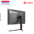 Monitor Gamer Teros 24.5" TE-2474G, Flat (plano), 1920x1080 FHD, 180Hz, 1Ms, Puertos 1xHDMI/1xVGA/1xAudio.