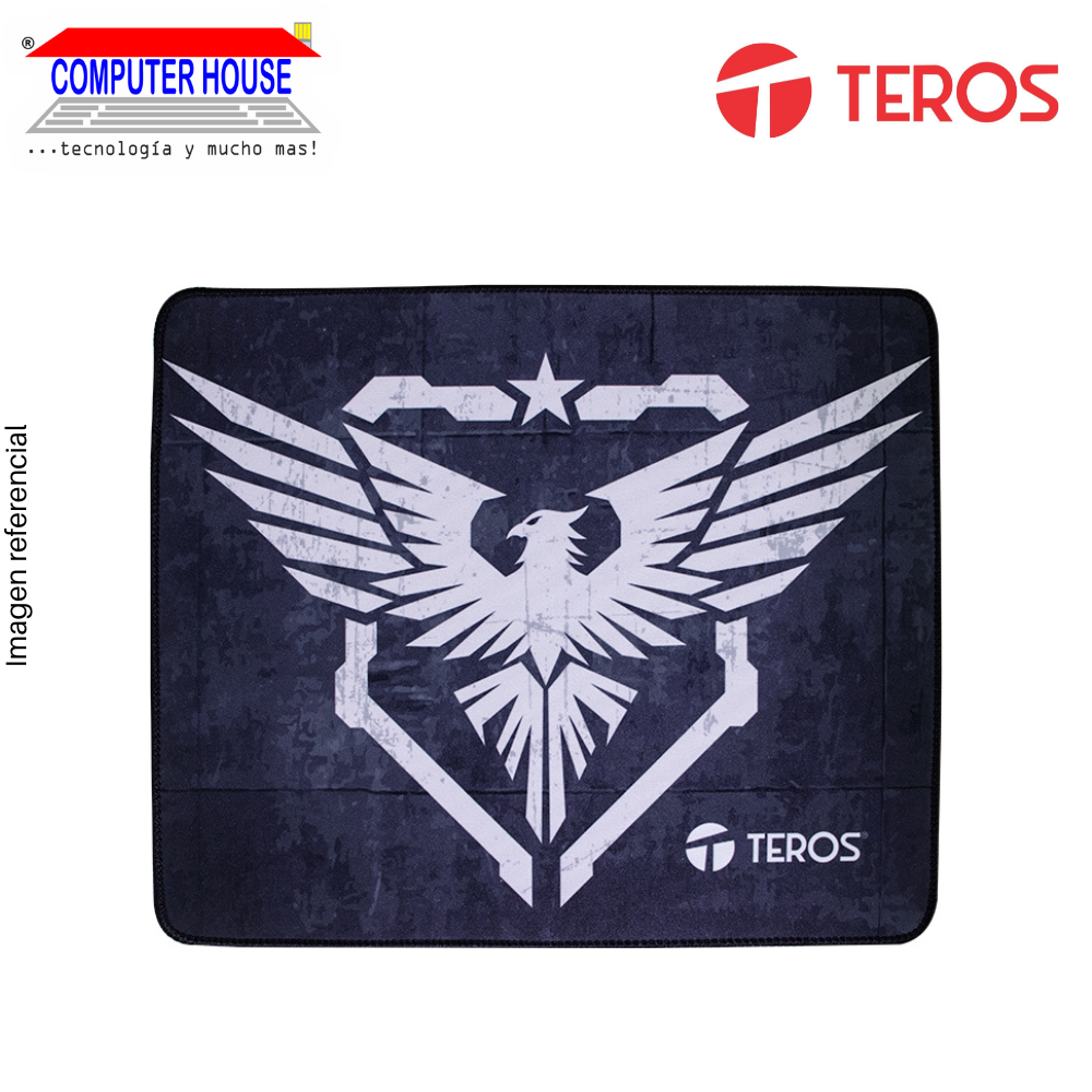 TEROS TE-3014S Mouse Pad, 32x27x0.3cm, Black. 