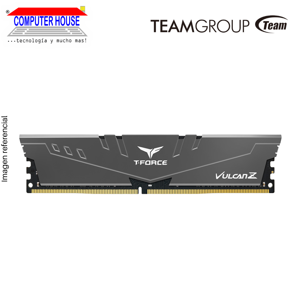 TeamGroup DDR4 DIMM RAM Memory 16GB, 3200MHz, T-Force, Vulcan Z, 1.35V, CL16-20-20-40. 