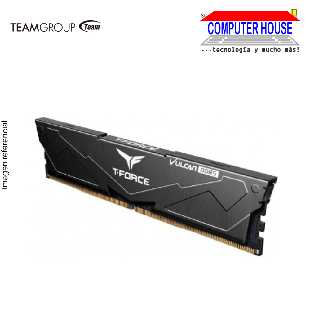 Memoria RAM DDR5 DIMM TeamGroup 16GB. 5600Mhz Vulcan