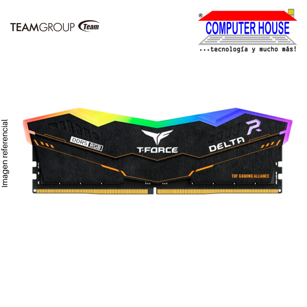 Memoria RAM DDR5 DIMM TeamGroup 32GB 5600MHz, Delta TUF Gaming Alliance RGB,