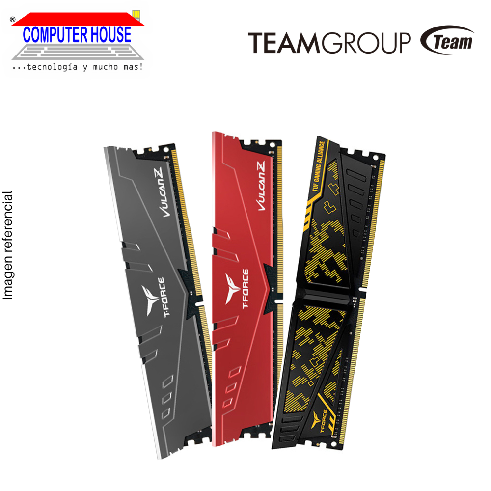DDR4 DIMM RAM Memory TeamGroup 8GB, 3200Mhz, T-Force/Vulcan Z/Tuf.