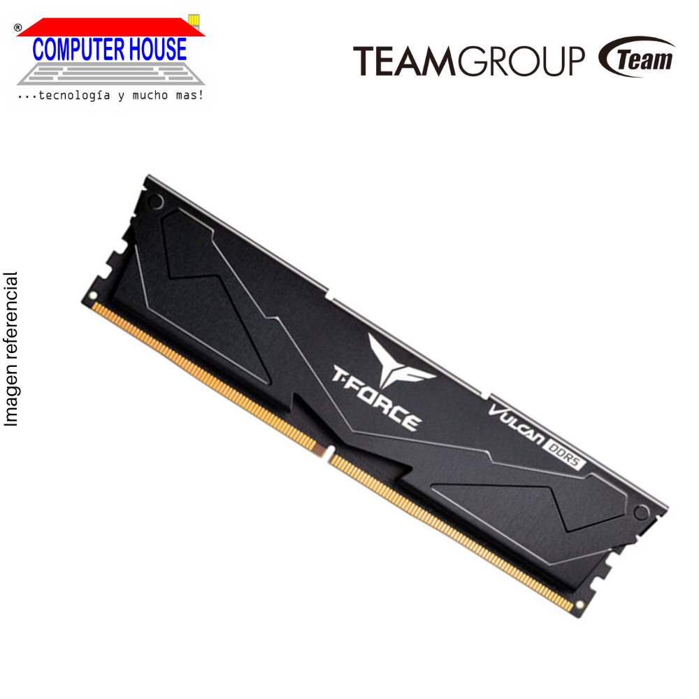 TeamGroup DDR5 DIMM RAM Memory 16GB (1 x 16GB), 6000Mhz,CL-3, T-Force/Vulcan