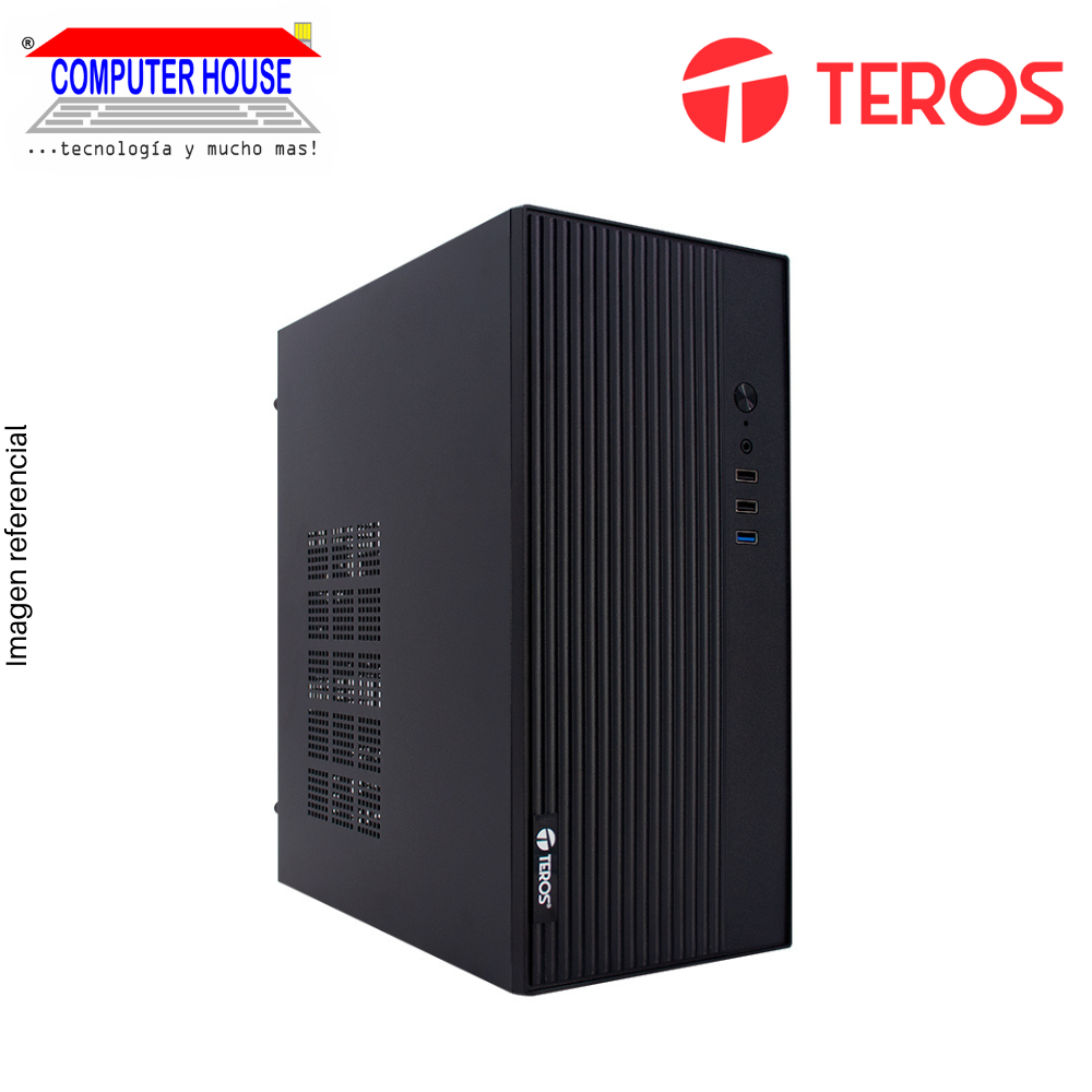 Teros 1035S minitower case, M-ATX, 250 W, USB 3.0 / 2.0, HD audio, black. 