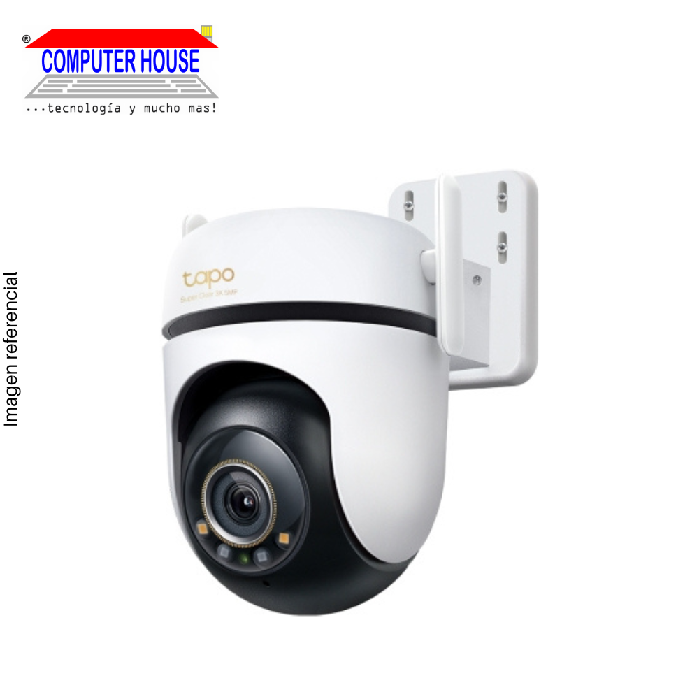 Cámara de Seguridad Wi-Fi TP-LINK Tapo C530WS, 3K 5MP (2880×1620px), vigilancia inteligente, Interior o Exterior.