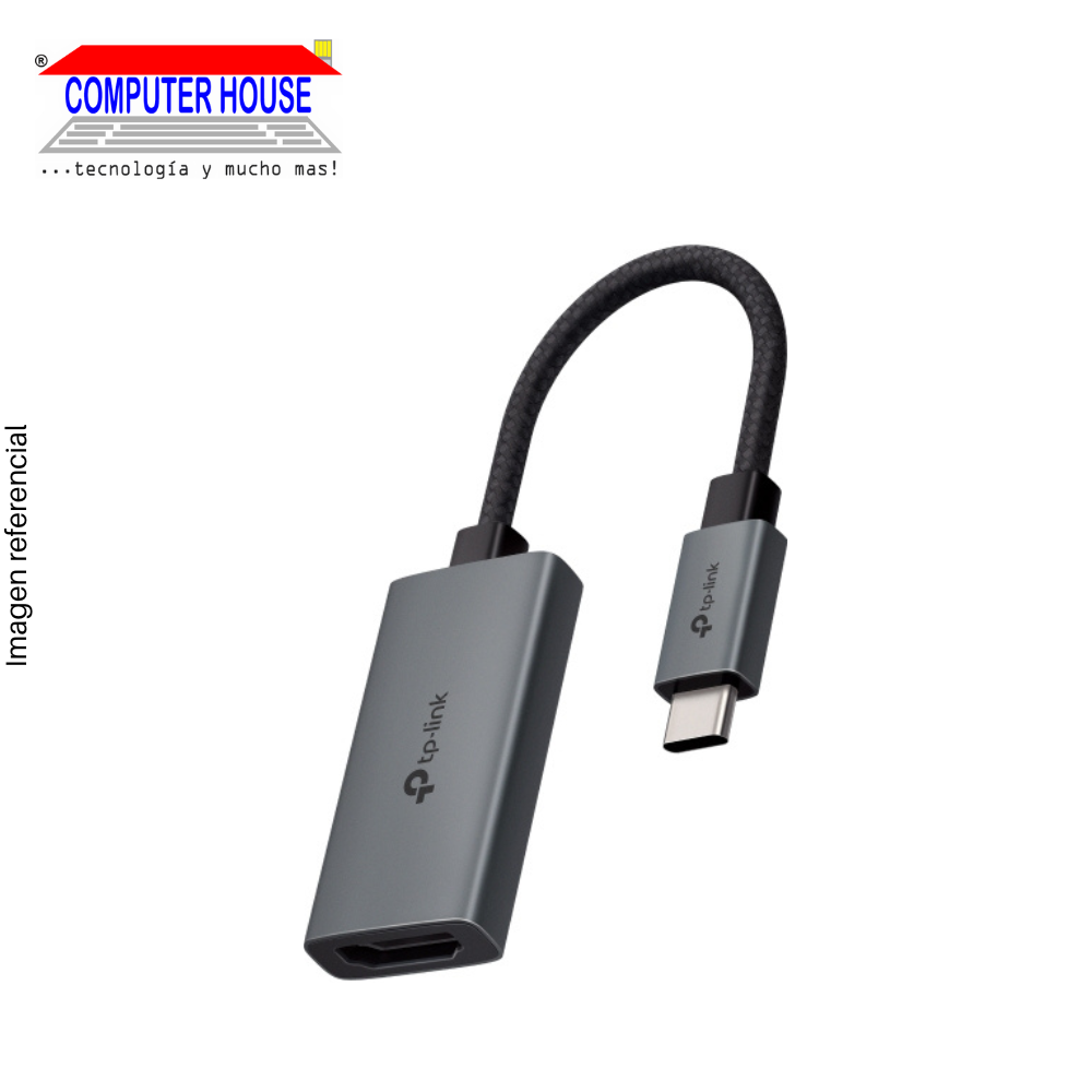 Adaptador de Video TP-LINK TL-UA520C Convertidor Tipo-C (M) a HDMI (H).