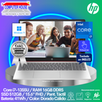 HP 15-fd0006la Laptop, Core i7-1355U, 12GB RAM, 512GB SSD, 15.6" FHD, FreeDos. 