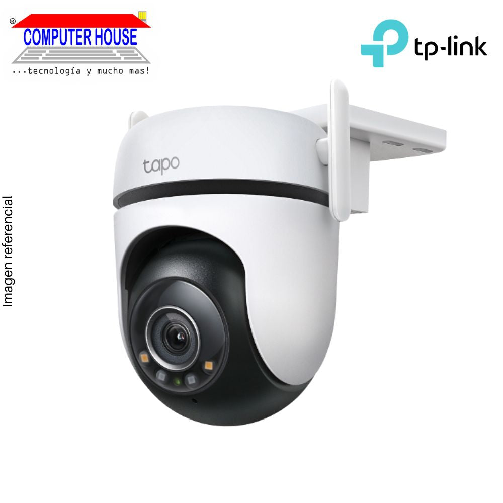 Cámara de Seguridad Wi-Fi TP-LINK Tapo C520WS, 360°, 2K QHD (2560X1440px), vigilancia inteligente, Exterior.