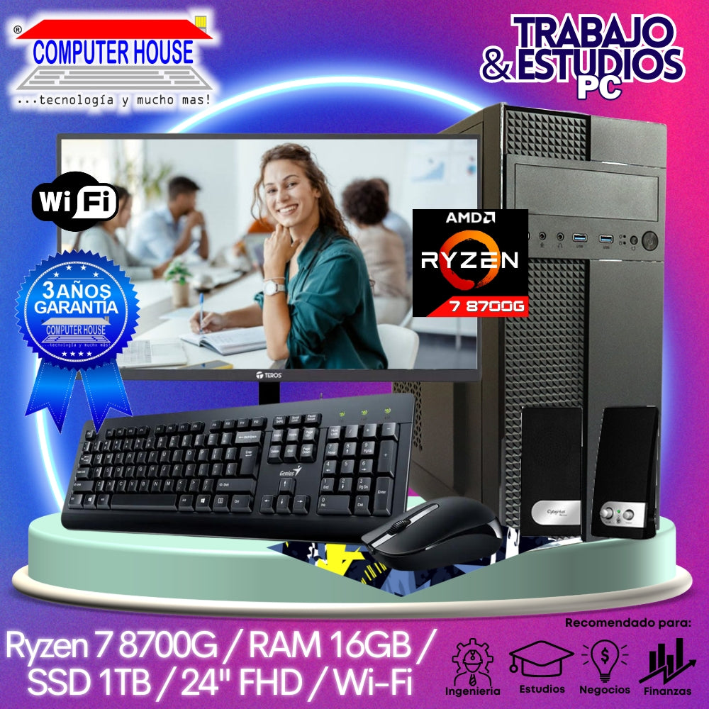 Desktop Ryzen 7-8700G 